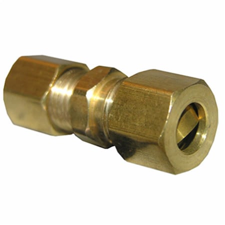 Power Service 0.25 x 0.187 in. Brass Compresion Union Pack of 6, 6PK 207993