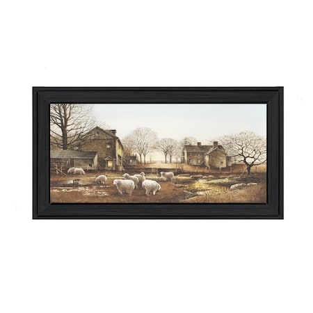 Homeroots Early Risers Black Framed Print Wall Art 404932