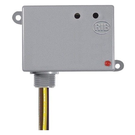 Functional Devices-Rib Enclosed Pre-Wired Relay, 20A at 300VAC, DPDT RIB24P
