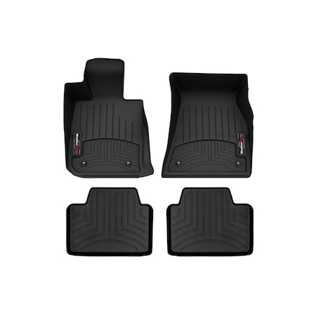 Weathertech Black, Front and Rear Floorliners 4417121-4415302