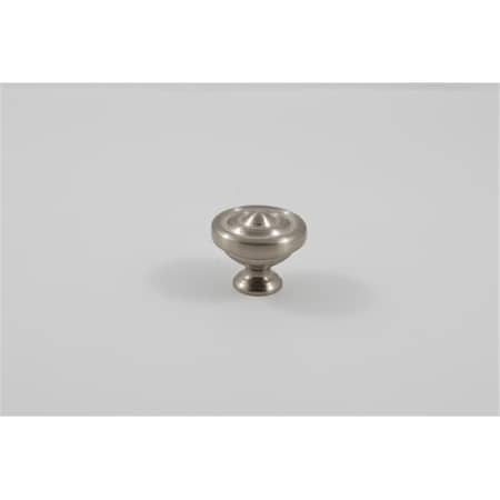Residential Essentials Mushroom Cabinet Knob- Satin Nickel 10241SN