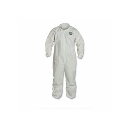 Dupont ProShield NexGen Coveralls with Elastic Wrists and Ankles, White, 5X-Large, 25PK 251-NG125S-5X