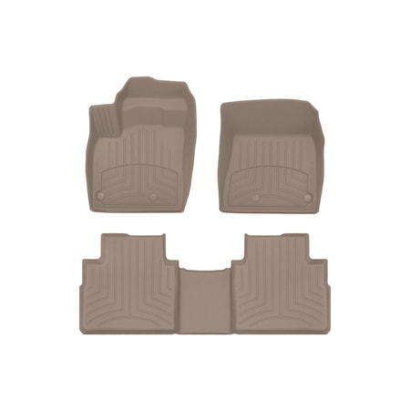 Weathertech Tan, Front and Rear FloorLiner HP 4517701-4516442IM