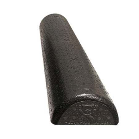 Step-Up Relief 6 x 18 in. Foam Composite Extra Firm Half Round Roller - Black ST494479