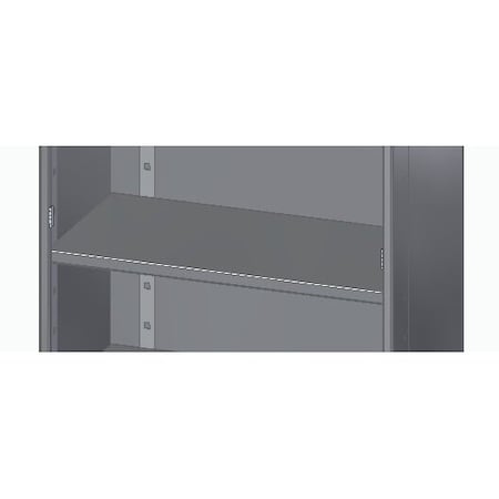 Pucel Mobile Cabinet Workbench with Toolbox, 52 in W x 24 in D, Gray MBCB-52-SHELF