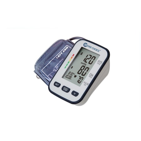 Clever Choice Arm Blood Pressure Monitor, 120 Reading Memory 98302000130