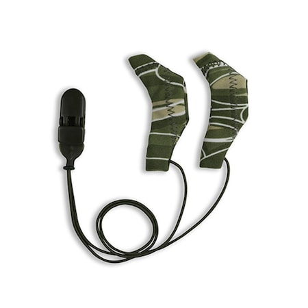 Ear Gear Cochlear M1 Corded Binaural Hearing Aids Protector, Camouflage EG-COCHM1CORD-CAM
