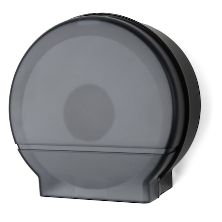 Hapco Elmar Single 9 In Jumbo Tissue Dispenser 3 In Adaptors In Black Translucent RD002602