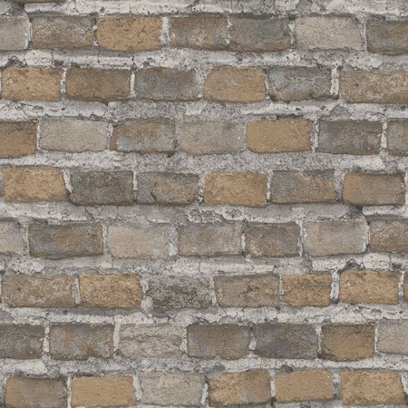 Advantage Lennox Neutral Brick Wallpaper 4041-428056