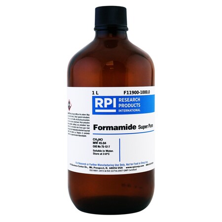 Rpi Formamide, Molecular Biology, 1 Liter F11900-1000.0