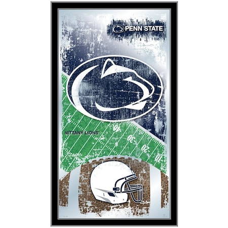 Holland Bar Stool Co Penn State 15" x 26" Football Mirror MFtblPennSt