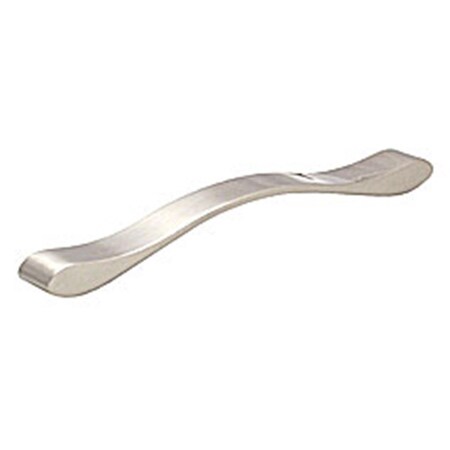 Gan Eden Wave Pull 160mm Polished Satin Nickel GA562017