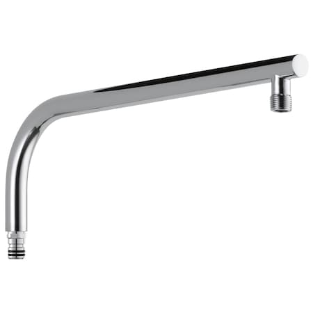 Delta Universal Showering Components Round Overhead Shower Arm In Lumicoat Chrome RP100816PR