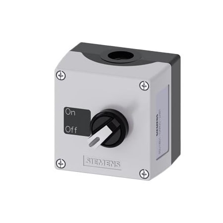 Siemens enclosure for command devices 22 mm round 3SU1801-0AR00-2AB1