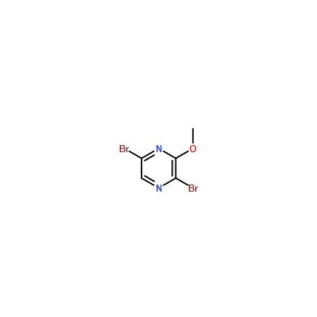 Ak Scientific 2, 5-Dibromo-3-methoxypyrazine (250mg), CAS 489431-66-5 Y5449-250mg