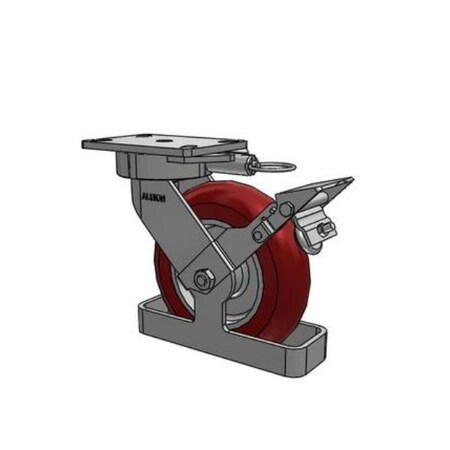 Albion Caster, Maintenance-Free, 8x2, 38AX08228SLFBKTO 38AX08228SLFBKTO
