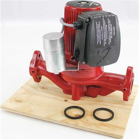Grundfos Circulating Pump, Flange, 3/4hp, 115VAC 96402730