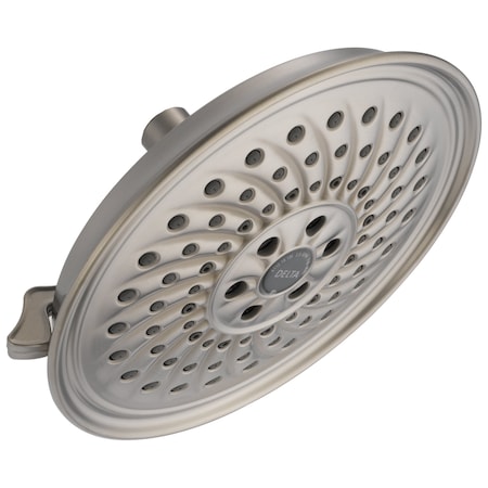 Delta Universal Showering Components H2OKinetic 3-Setting Raincan Shower Head 52687-SS