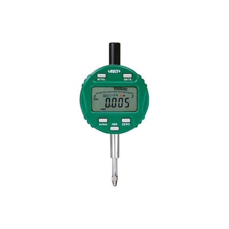 Insize Digital Indicator, Lug, 1/2in, .0005in 2139-10E