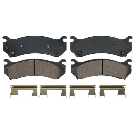 Wagner Brake QuickStop Front; Rear Disc Brake Pad Set Ceramic, ZD785