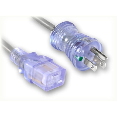 Quail Electronics 10' 14/3 SJT G N 5-15PHGC TO C19C 0380.120