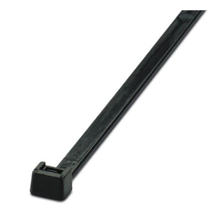 Phoenix Contact Cable Tie, 300 mm L, Black, PA 6.6, 540 N Strength 3240773