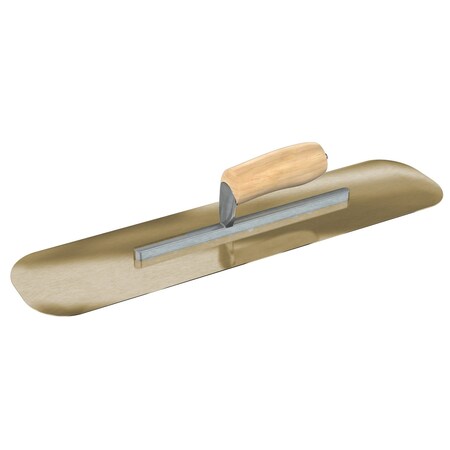 Bon Tool FINISH TROWEL - ROUND CORNER - GS - 18 X 5 - WD 66-350