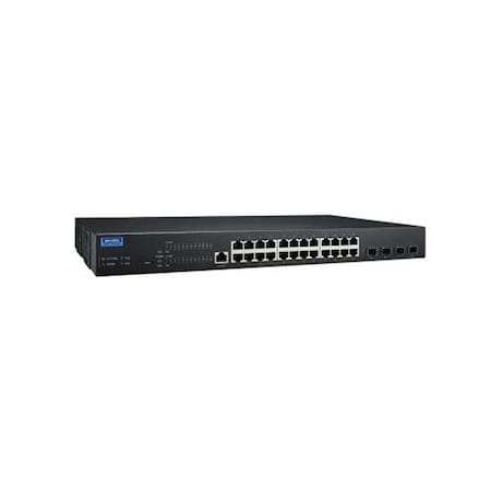 Advantech 24GE + 4 SFP+ L2 Managed PoE Switch EKI-7428G-4XP-AE