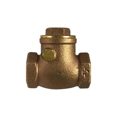 Midland Industries VALVE CHECK SWG 1-1/2IN FPT C85700 BRS 940356