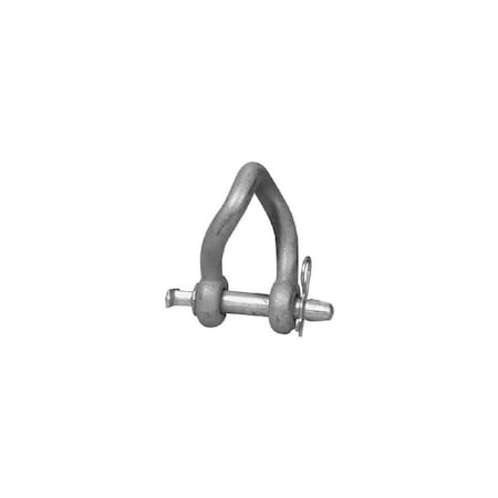 Apex Tool Group Twisted Clevis, Galvanized, 7/8-In. Short T3899913