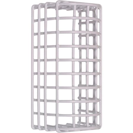 Safety Technology International Motion Detector Guard, Steel, Surface Mount, 4 in W x 8 3/4 in H x 3 3/4 in D, White STI-9622