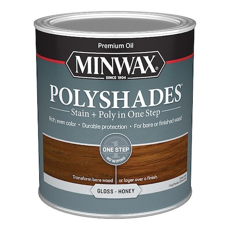 Minwax Wood Stain, 1 qt, Honey 614960444