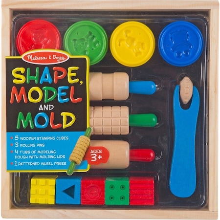 Melissa & Doug Created by Me! Shape, Model & Mold Modeling Dough Kit 165