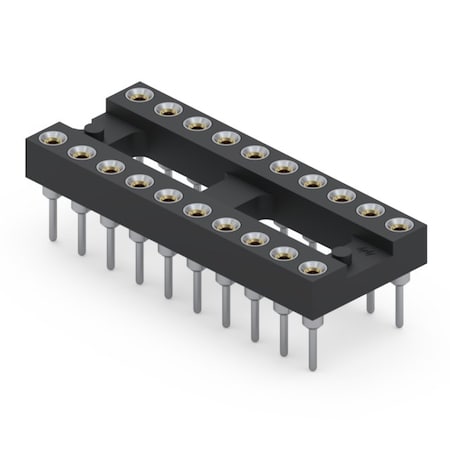 Mill-Max Decoupling Capacitor Dip Sockets-110-93-320-41-001000 110-93-320-41-001000