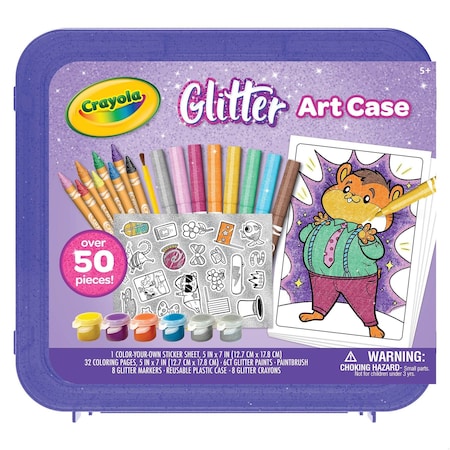Crayola Glitter Art Case 04-1256