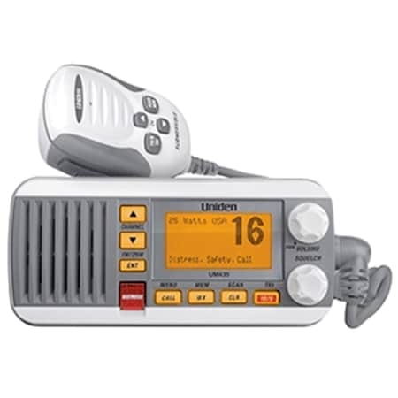 Uniden Fixed Mount VHF Radio - White UM435
