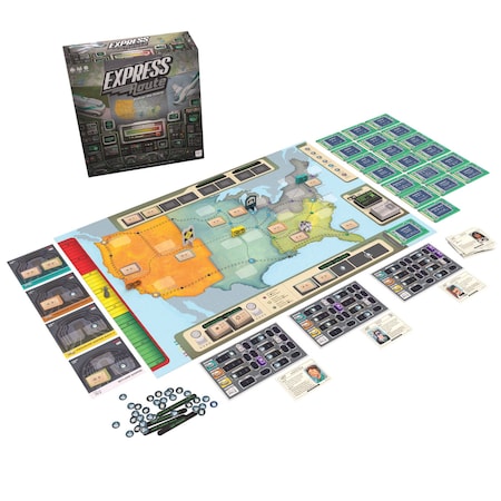 Usaopoly Express Route Board Game HB000-636