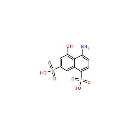 Ak Scientific 4-Amino-5-hydroxynaphthalene-1, 7-disulfonic acid (25mg), CAS 130-23-4 T970-25mg