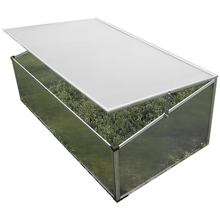 Zenport Folding Aluminum Cold Frame Greenhouse SH7005-ZD