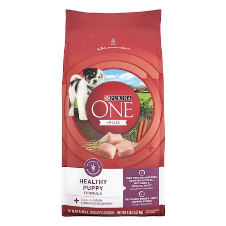 Purina One Purina SmartBlend 57011 Dog Food, Dry, Chicken Flavor, 8 lb 17383