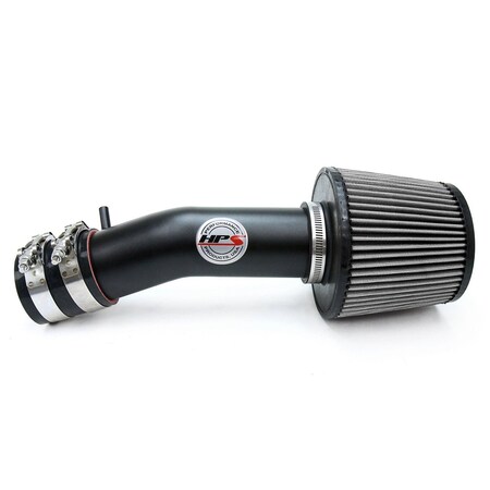 Hps Performance Air Intake Kit, Black,  827-275WB