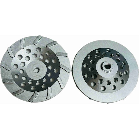 Vantage Product Turbo Segmented Cupwheel, Concrete Cutting, 7'', Soft STW712A1HT-S