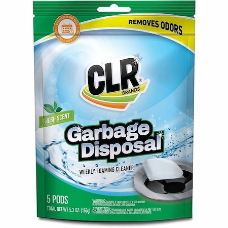 Clr Garbage Disposal Foaming Cleaner, PK5 GDC-6