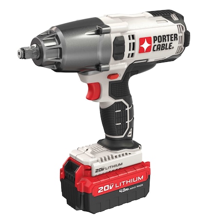 Porter-Cable 20V MAX* 1/2 in. Cordless Impact Wrench PCC740LA