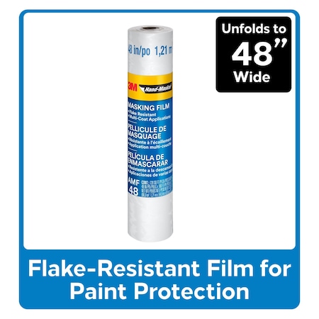 3M Advanced Masking Film, 48"x180ft x.35 mil AMF48