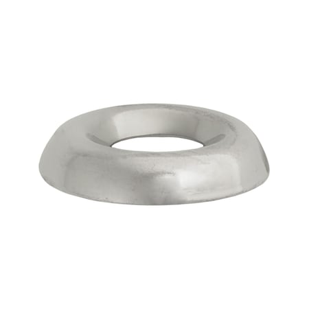 Auveco #6 Countersunk Brass Finishing Washer Nickel, 144PK 7143