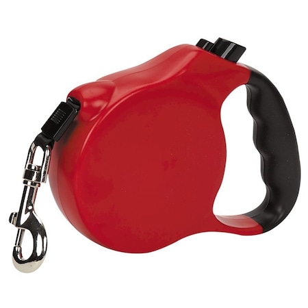 Casual Canine Belt Retractable Lead, 20 ft L, Red, Fastening Method: Snap Hook, XL Breed 11613 20 83