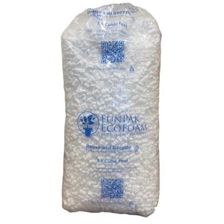 Bubblefast FunPak EcoFoam Sustainable Gardening, Planting, Landscaping, Architectural Potting Peanuts, 3.5 cu. ft. EcoFoam-3.5