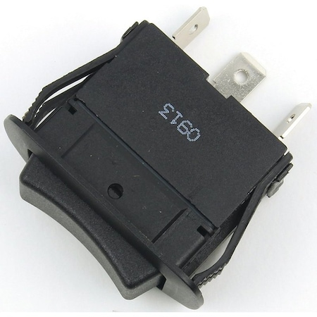 Jandorf Rocker Switch, 10/16/20/21 A, 125/250 VAC, 14 VDC, SPDT, Tab Terminal 61101