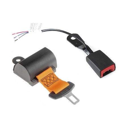 Apv Safety APV Seat Belt, 2 In., ALR Lap, 170 Stem Buckle GWG311766